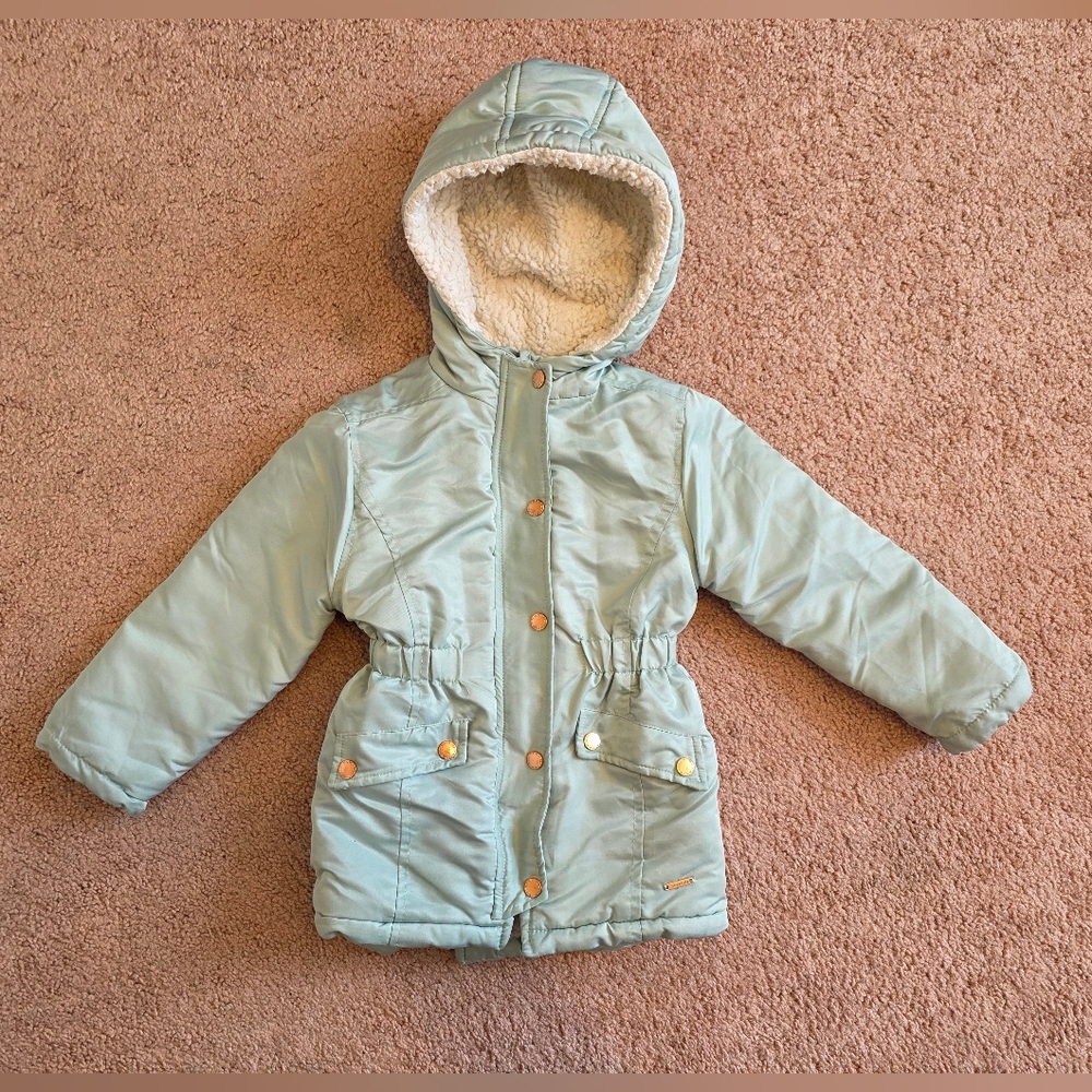 Tahari Girls 4T Toddler Coat Puffer Jacket with Hood